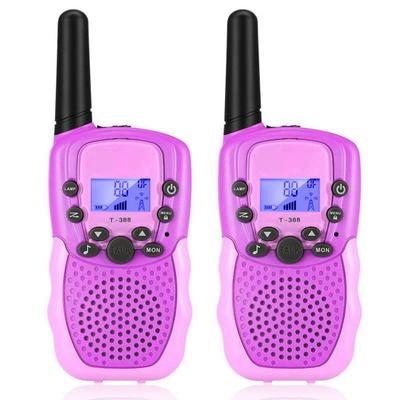 2 Peças Walkie Talkies com 22 Canais Rádio Bidirecional Presentes 3 Quilômetros