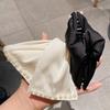 French Retro Mesh Polka Dot Bow Grab Clip Temperament Fashion Chiffon Half Grab Autumn and Winter Hair Accessories Hairpin