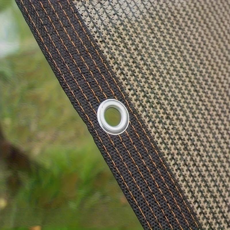 1 Stück Braunes Sonnenschutznetz, 90% UV-Block Polyestergewebe, 81-90% Schattierungsrate, Langlebiges Kunststoffmaterial, Ideal für Gartenterrassen, Gewächshäuser, Pavillons