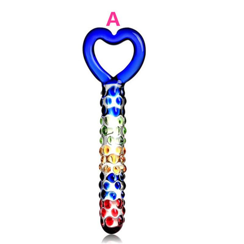 1PC Crystal Glass Dildos Masturbator Realistic Dildo Penis Large G-spot Anal Butt Plug Adult Sex toys for Woman Female Sold