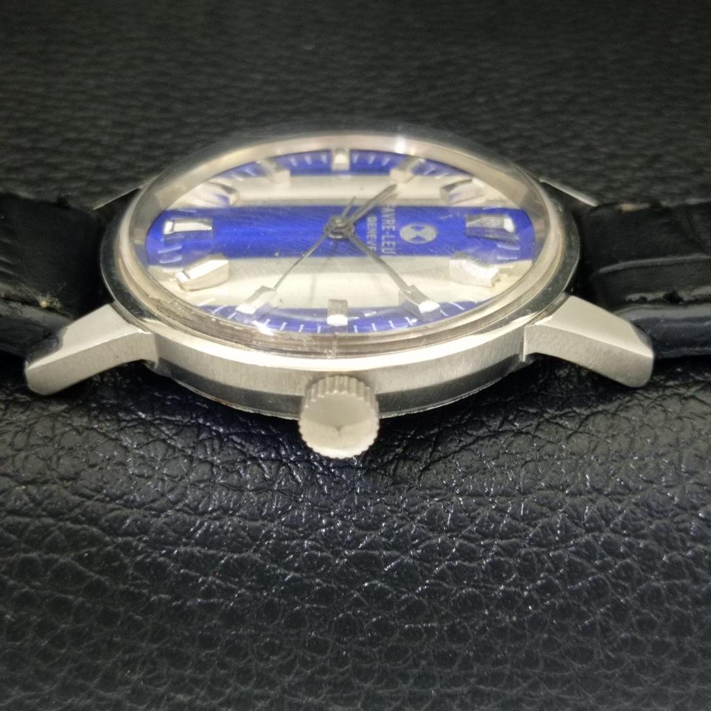 HAND-WINDING VINTAGE FAVRE LEUBA 253 SWISS MENS ORIGINAL DIAL WATCH a703832-1