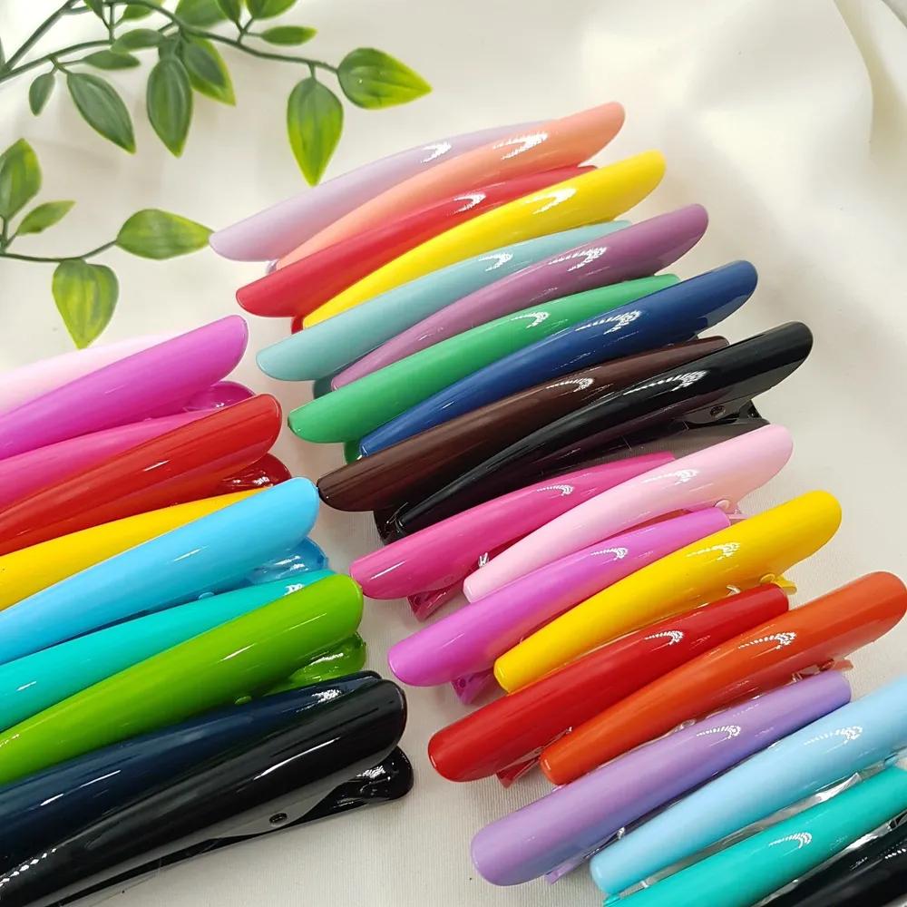 Basic Glossy Hairpins, Hair Clips, Claw Clips, Salon Clips, 10 Pieces Set