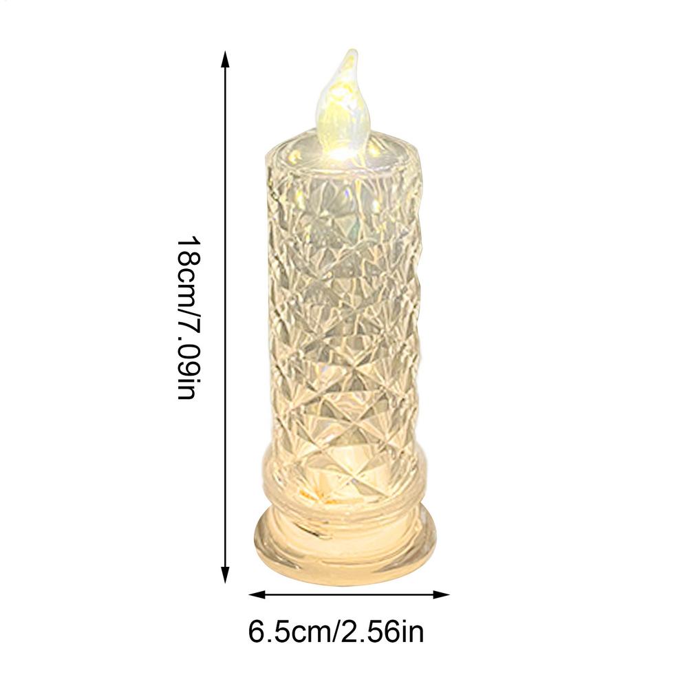 Flameless Candles Flickering Flameless Lighting Decor LED Candles for Home Indoor Outdoor Table Dinner Bedroom Halloween