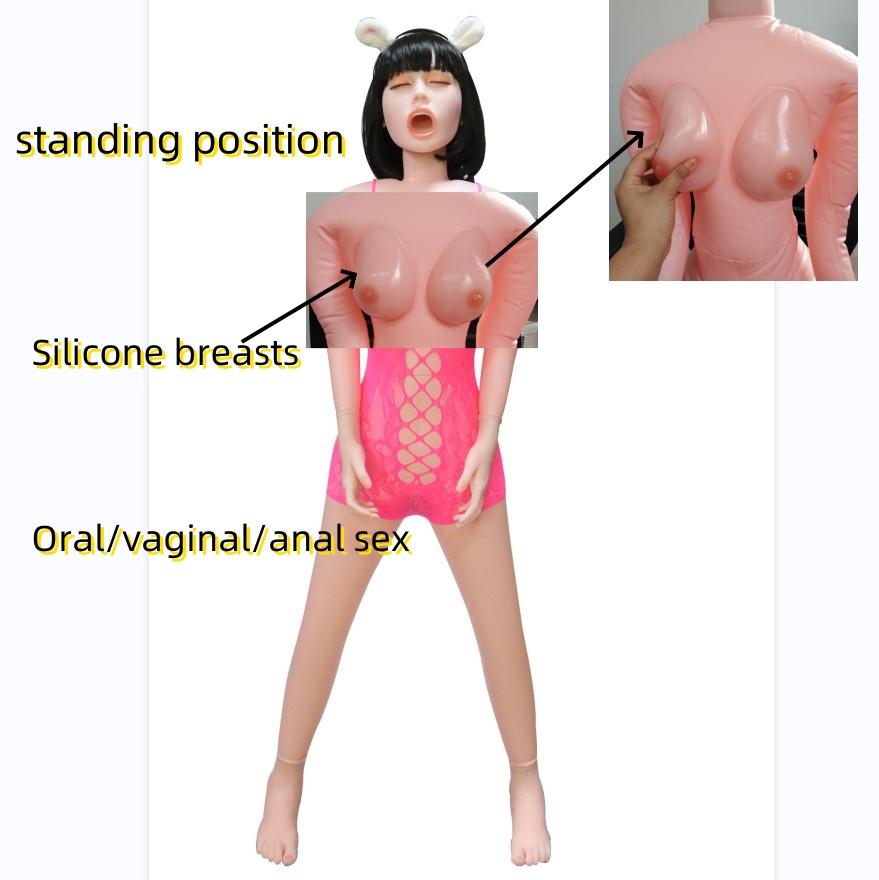 VaHppy Inflatable Sex Doll Masturbators for Men Sex Toys Oral Sex Style Breast Injection Water Real Life Scale Girlfriends