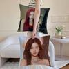 Kpop Style I-Itzy Cushion Cover Pillowcase Short Plush Invisible Zipper Room Sofa Cushion Cover