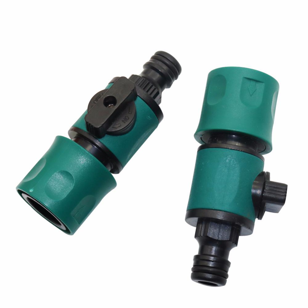 Plastic Quick-Connect Water Pipe Valve for Home & Garden Irrigation