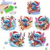 6Pcs Lovely Elk Diamond Art Fridge Magnet Diamond Painting Refrigerator Magnet Diamond Painting Fridge Magnet for Adults Beginners