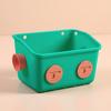 Wall-mounted Bathroom Storage Rack Traceless Snack Storage Basket Bathroom Hanging Basket  Home Use