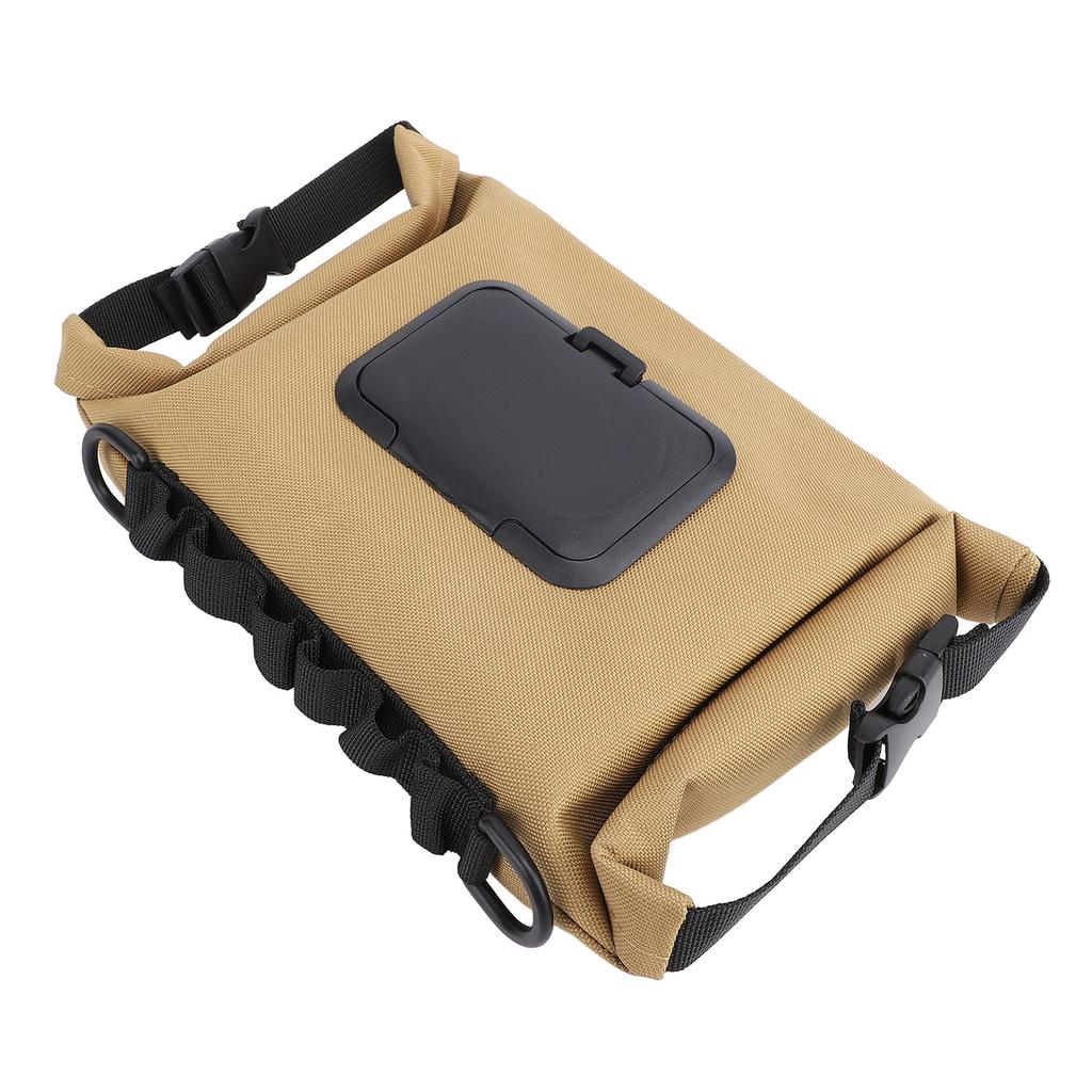 Travel Camping Wipes Dispenser Pull Out Type Large Capacity Canvas Portable Camping Wet Wipe Pouch