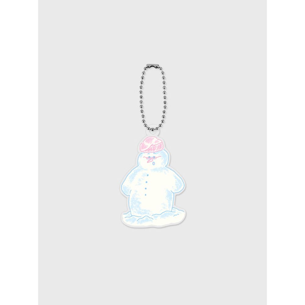 

theninemall очки снеговик акриловый брелок single