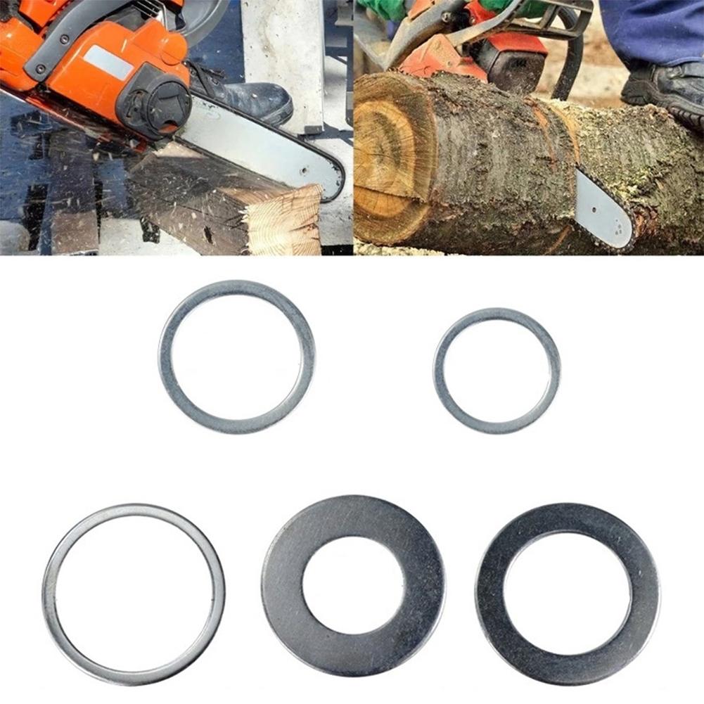 5pcs Washer Circular Saw Blade Reducing Rings Conversion Ring Cutting Disc Aperture Gasket Inner Hole Adapter Ring 20-16 25.4-20