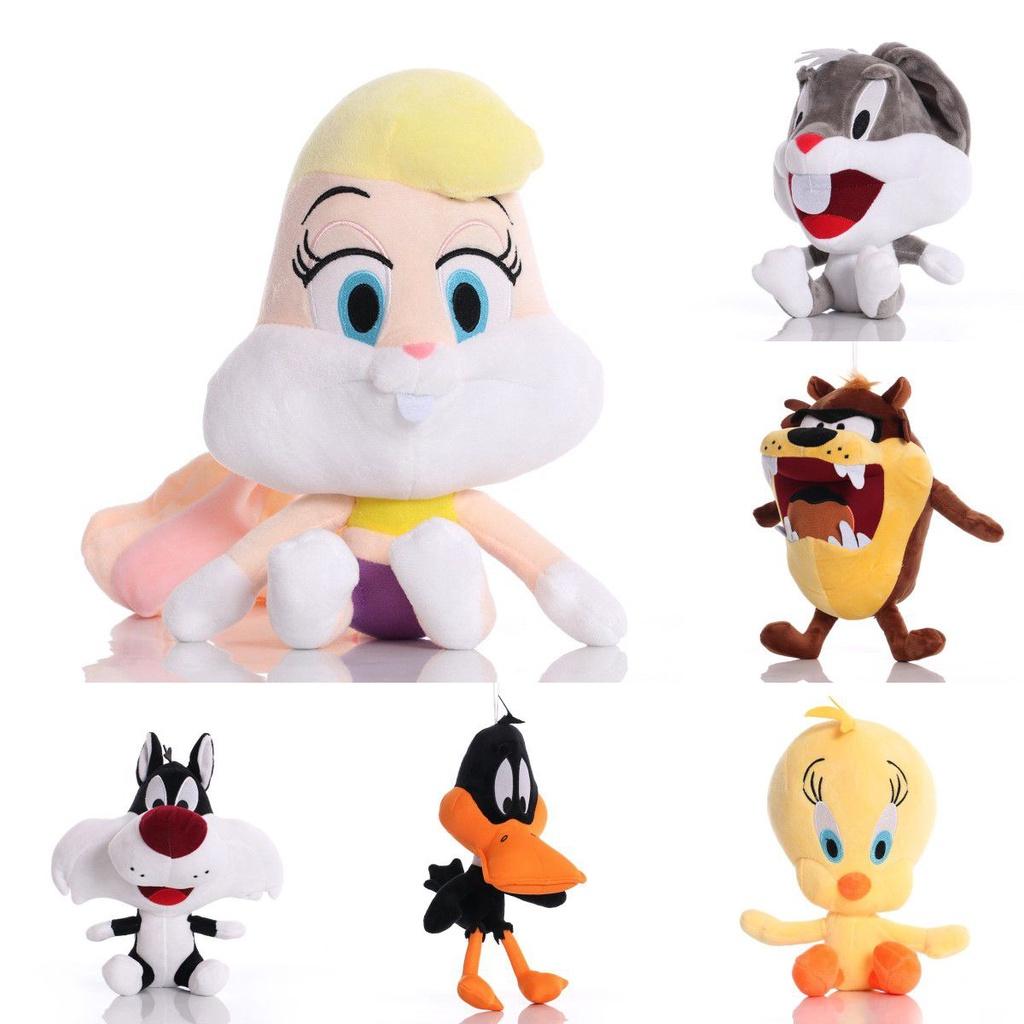 Bugs Bunny Devil Lola Daffy Duck Plush Toys Set Of 4 Soft Dolls Cartoon Stuffed Great Gift