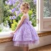 Girls Princess Tutu Dress Flower Girl Party Performance Dress