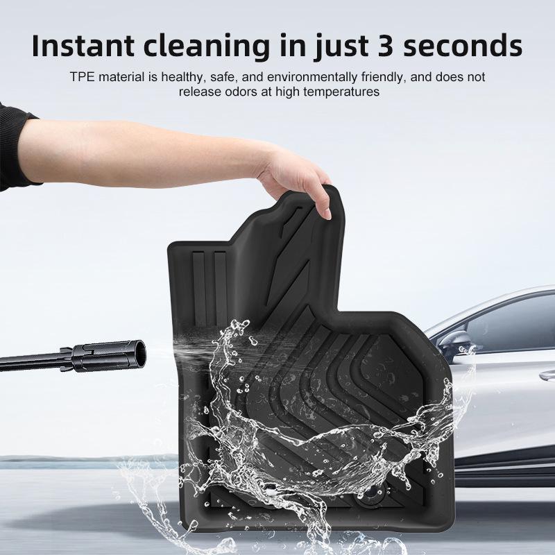 Eco-Friendly TPE Floor Mats for 25 Lexus LBX Cars