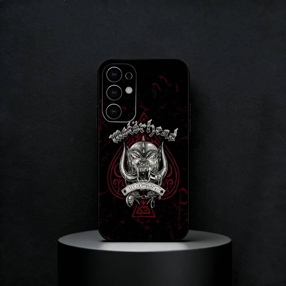 M-Motorhead Rock Band Phone Case For Samsung S25,S24,S21,S22,S23,S30,Ultra,S20,Plus,Fe,Note,5G Black Cover
