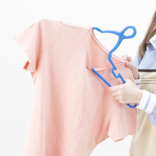 Kawabata Takisaburo Shoten Colorful Clothes Hangers, Laundry Hangers, Clothes Drying Rope Hangers, Grip Type, Laundry Supplies, 5 Colors, Set of 10 (W