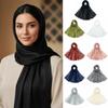Sunscreen Chiffon Hijab Scarf Breathable Thin Large Shawl Veil Smooth Silk Headscarf  Women