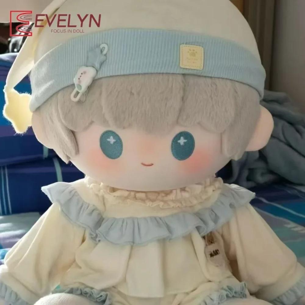 Evelyn No Attribute 40cm Cotton Dolls Accessories  Doll Clothing Action Dress-up Puppet Sleepy Printed Pajamas Replacement