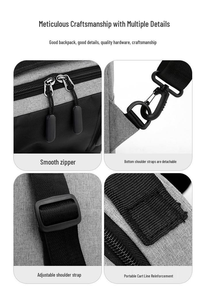 2025 Autumn Men's Stylish Chest Bag - Trendy Sling Bag for Business and Outdoor Travel