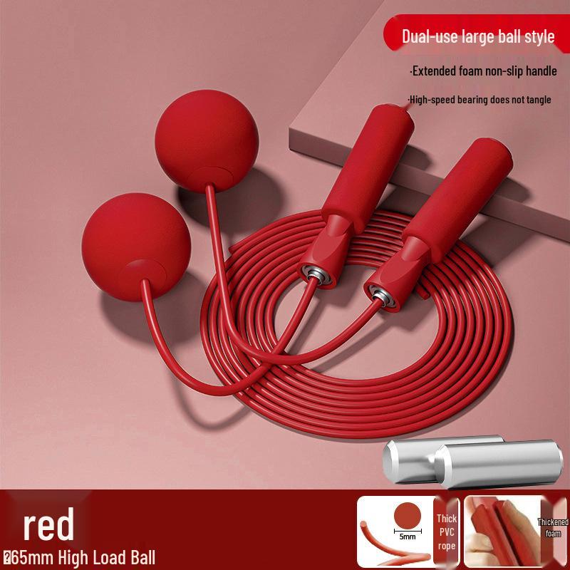 Cordless Weighted Jump Rope - Silent Fat Burning Fitness & Slimming Tool