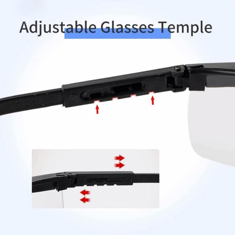 1PC Safety GlassesClear Anti-Fog Goggles Over Spec Glasses Protective Eye Wear Industrial Approved Wide Vision