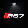 Led Car Door logo Welcome Light For Audi RS3 RS4 RS5 RS6 RS7 RS8 8V 8P 8L A6 C5 C6 C7 A5 A7 A8 Q3 Q5 Q7 TT S3 S6 Sline Quattro
