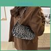Chic Pu Leather Underarm Bag For Women With Unique Moon Shape In Street Style Colors