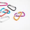ML D-Shape Aluminum Alloy Carabiner Clips - Pack of 100
