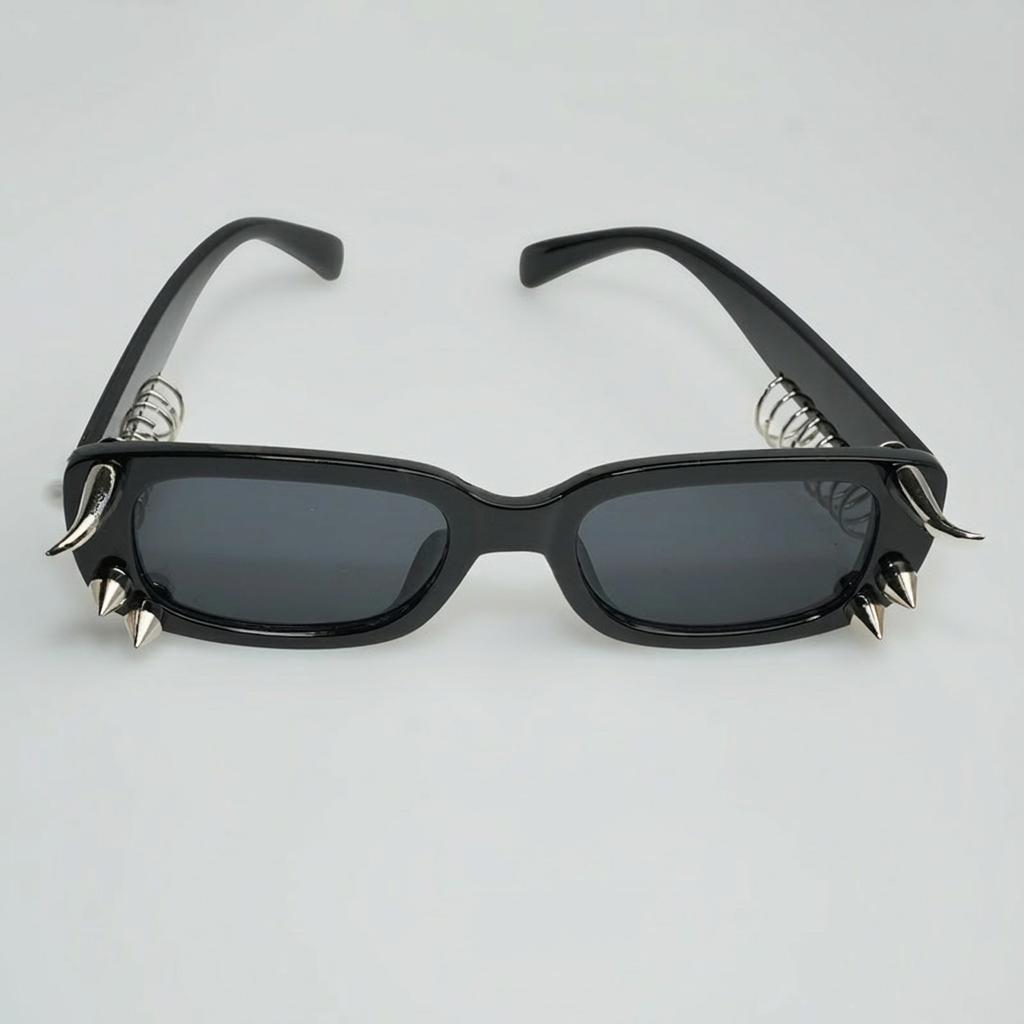 Square Frame Sunglasses Lightweight Y2k Sunglasses Uv Sunglasses Pc Material For Party Gatherings Outdoor Trips Music