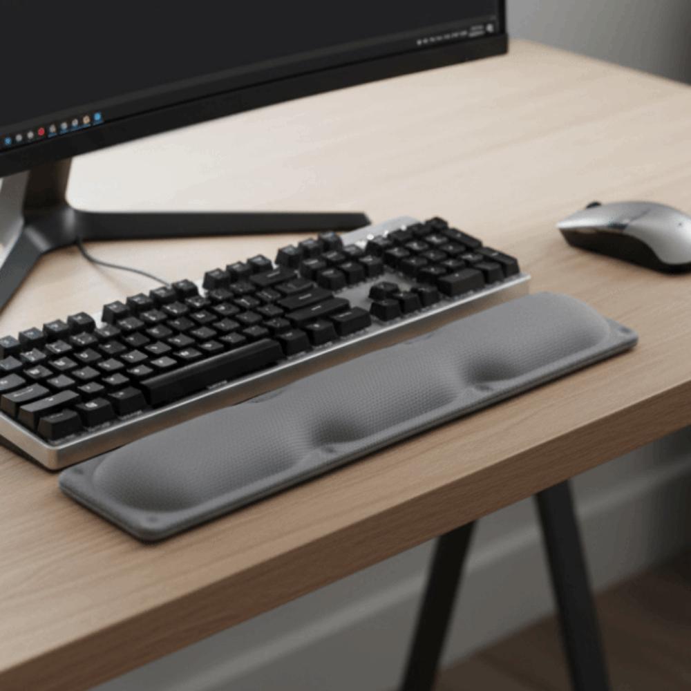Non-Slip Keyboard Mouse Pad Creative Mouse Wrist Rest Ergonomic Mouse Pad  Computer Accessories