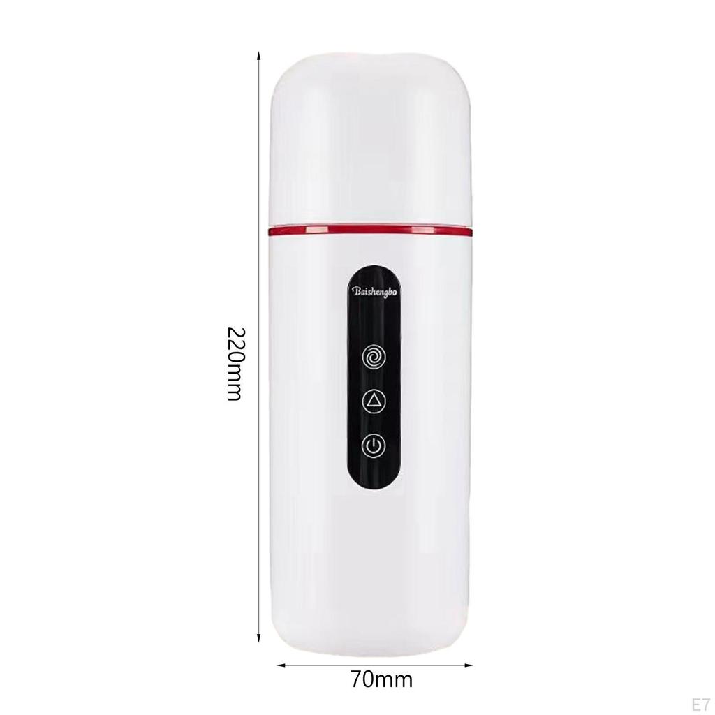 Car Heating Cup 304 Stainless Steel Liner Leakproof Water Warmer Bottle