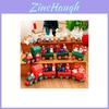Treno di Natale in Legno Festivo Babbo Natale Decorazione Festiva Per Casa E Bambini