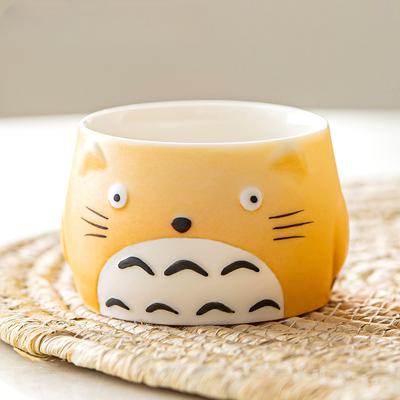 Hand-painted Cartoon Ceramic Teacup Japanese Household Cute Tasting Tea Cup Personal Cup Kung Fu Tea Set
