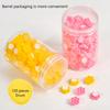120Pcs/Box Self Adhesive Eyelash Extension Glue Cups Delay Cup Grafting Eyelash Makeup Tool Tattoo Adhesive Pigment Cups