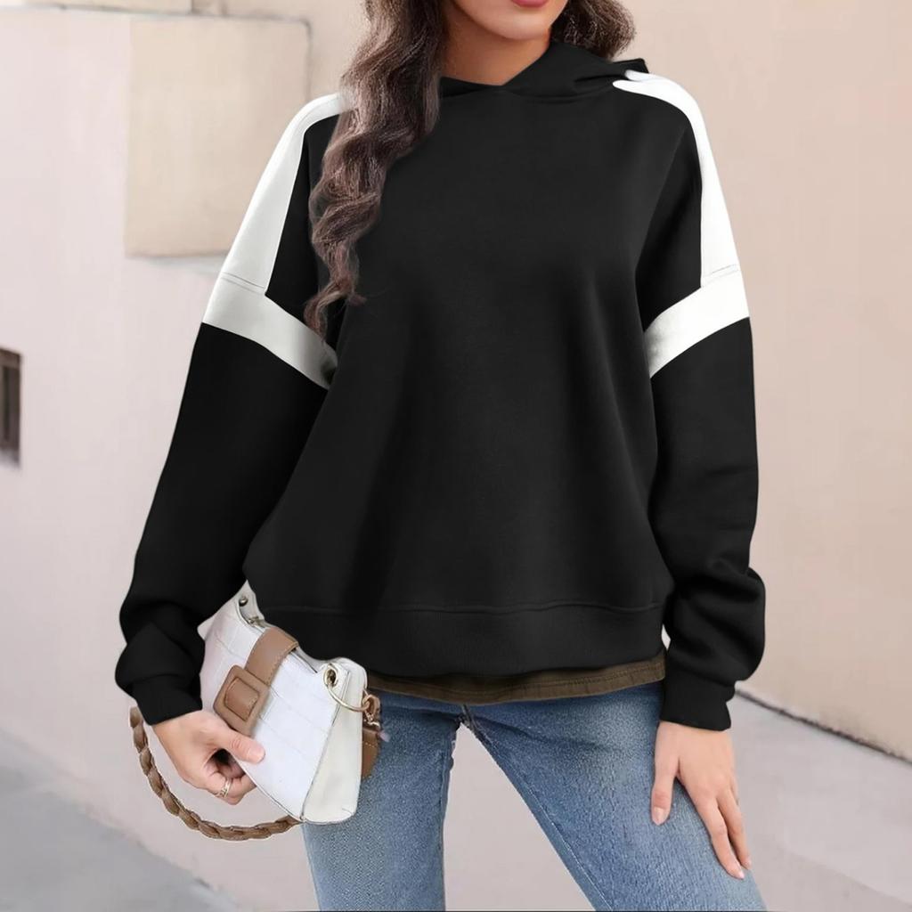 Moteabel, avslappet, komfortabel, rund hals, glidelås, langermet, varm genser for kvinner