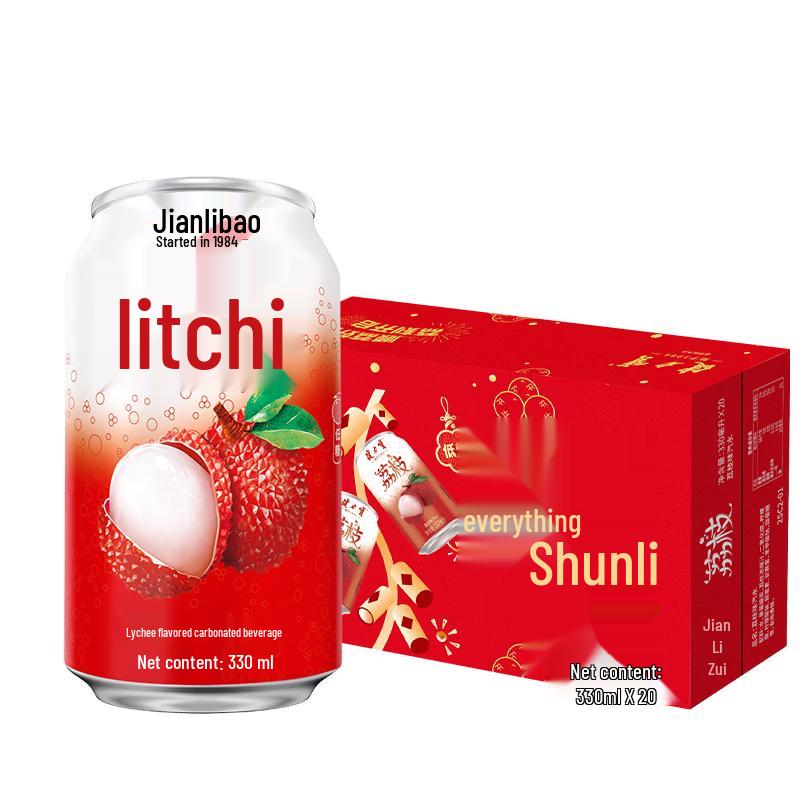 Jianlibao Low Sugar Lychee Soda