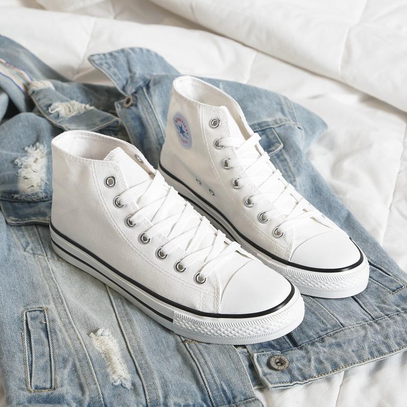 Classic High-top Canvas Shoes for Men and Women, Couples, Students, Versatile Casual Shoes, Single Shoes