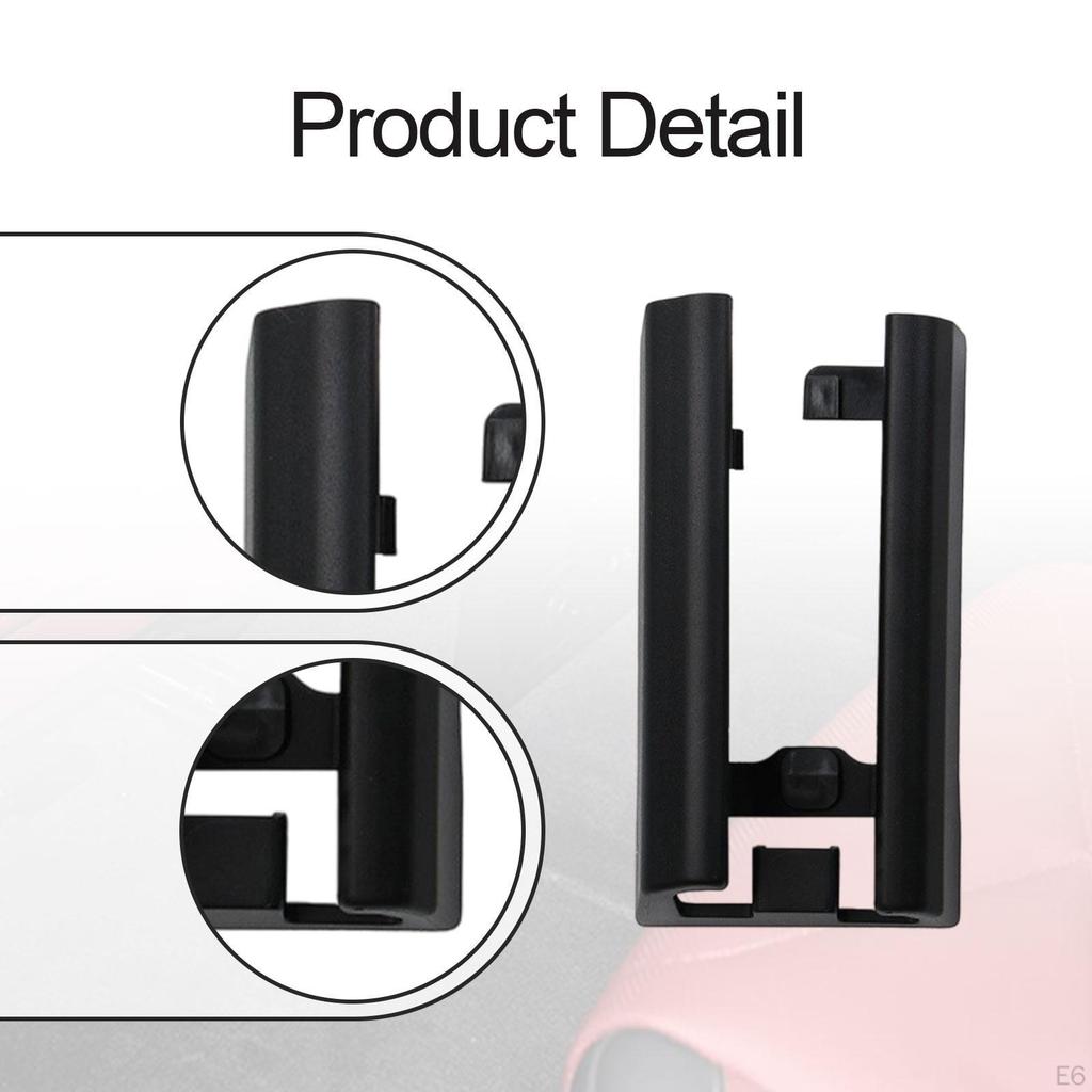 Car Seat Sliding Track Cover Anti Kick Fitting Vehicles High Performance Repair Scratch Resistant