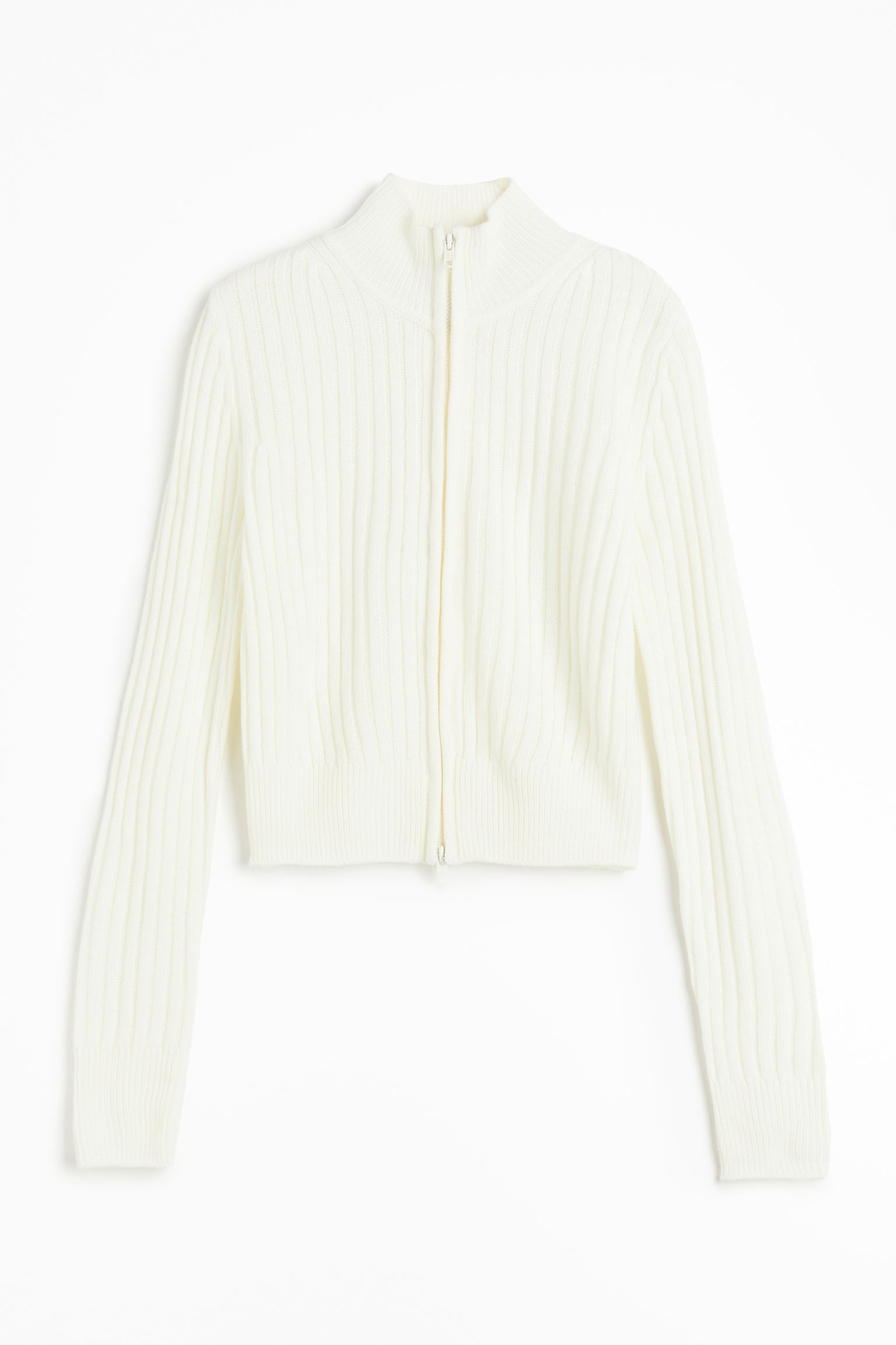 

Кардиган рельефной вязки на молнии