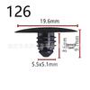 Nylon Car Mudguard & Bumper Clips for Chrysler and Ford