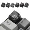 Artisans Dark Series Resins Keycaps With Glowing Effect AntiWear Key Top For Mechanical Keyboards