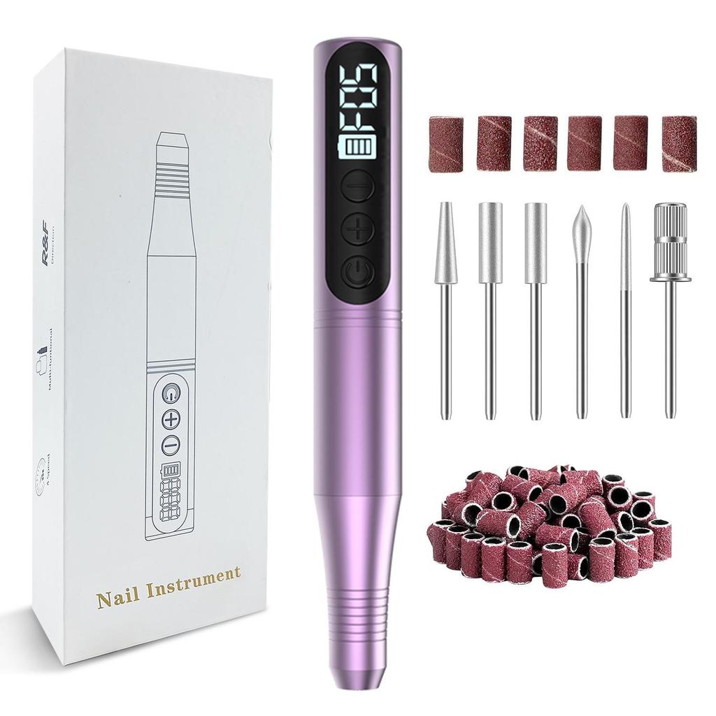 Electric Nail File & Polisher: Professional Cross-Border Manicure Grinder