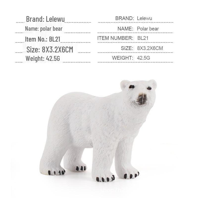 12-Piece Wild Animal Figurine Set: Hippo, Lion, Zebra, Rhino