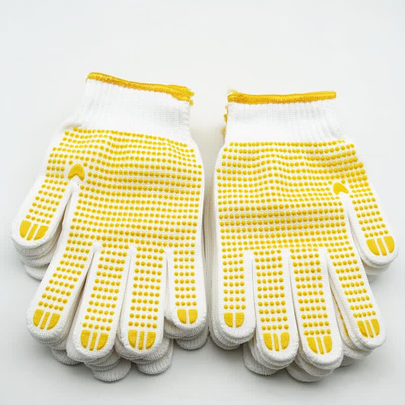 Anti-slip Wear-Resistant Dotted Cotton Work Gloves