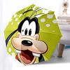 Goofy Themed Automatic Opening and Closing Umbrella, Brightly Colored 8-rib Portable Umbrella, Suitable for Men and Women, A Perfect Gift for Christma