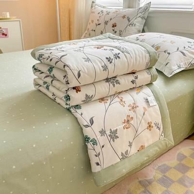 Arctic Velvet Cotton Printed Summer Quilt