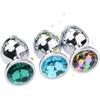 Couple Anal Plug Sex Toys Intimate Metal Stainless Steel Anal Plug With Crystal Jewelry Dildo Vibrator Smooth Touch Anal Plug