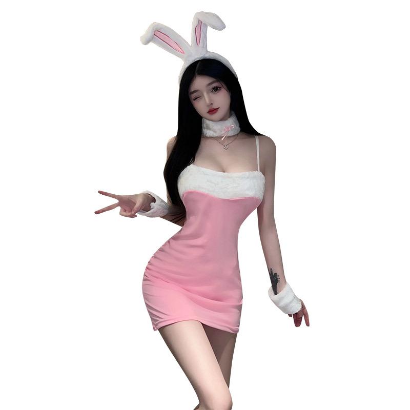 Bunny Girl Christmas Lingerie: Playful Role Play and Temptation Skirt for the New Year