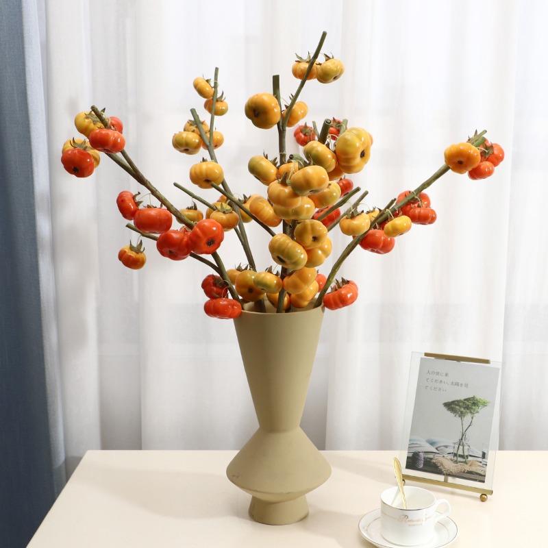 Simulated Pumpkin Fruit PropsSimulated Berries Housewarming Home Decoration Ornaments Artificial Flowers