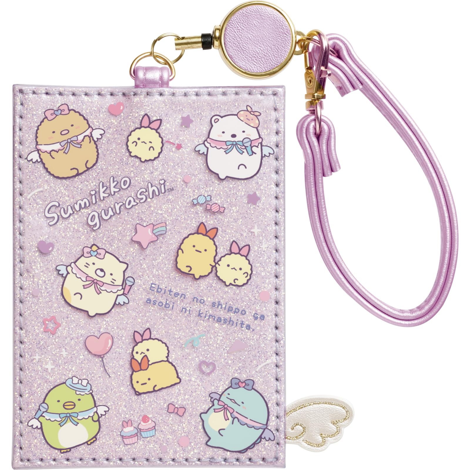 

PB70701 Футляр Sumikko Gurashi Angel Ebiten Idol Pass с катушкой